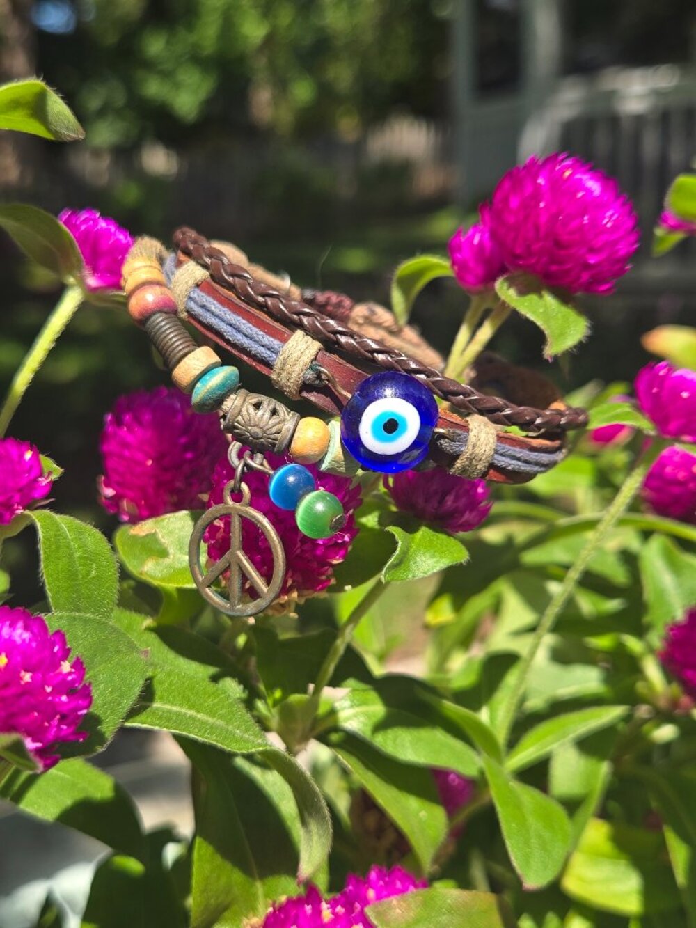 Evil eye bracelet
